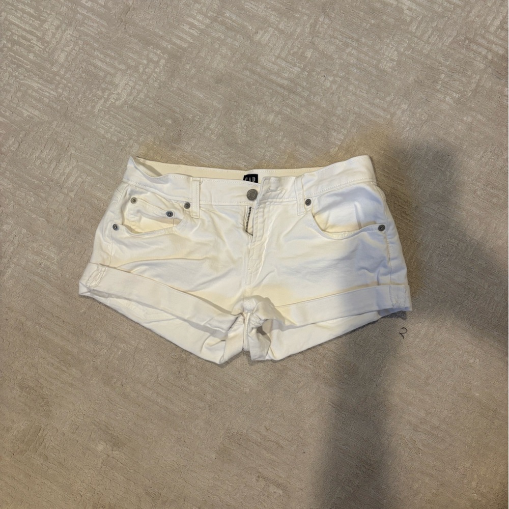 GAP Women's White Jean Shorts